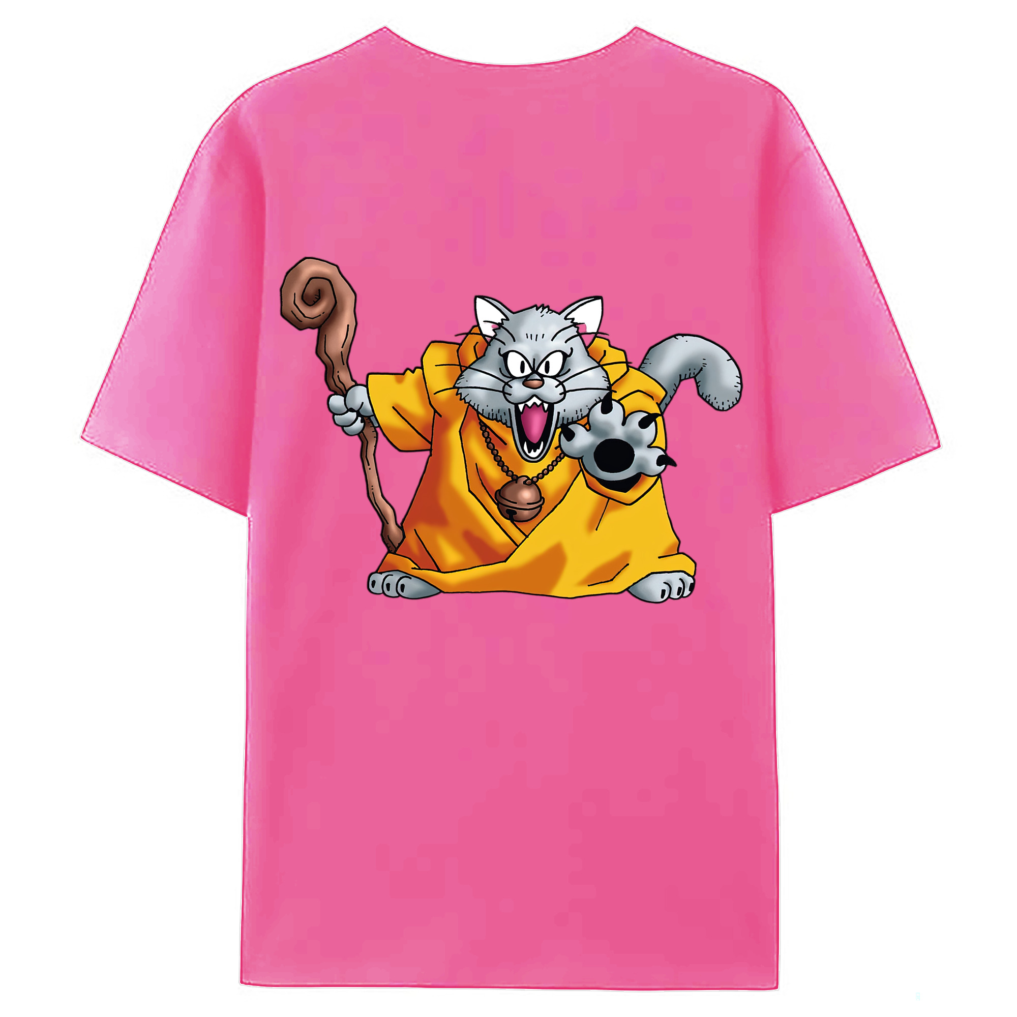 （画像用） ドラゴンクエスト Doragon Kuesuto Dragon Quest レディース半袖Tシャツ(バックプリント)